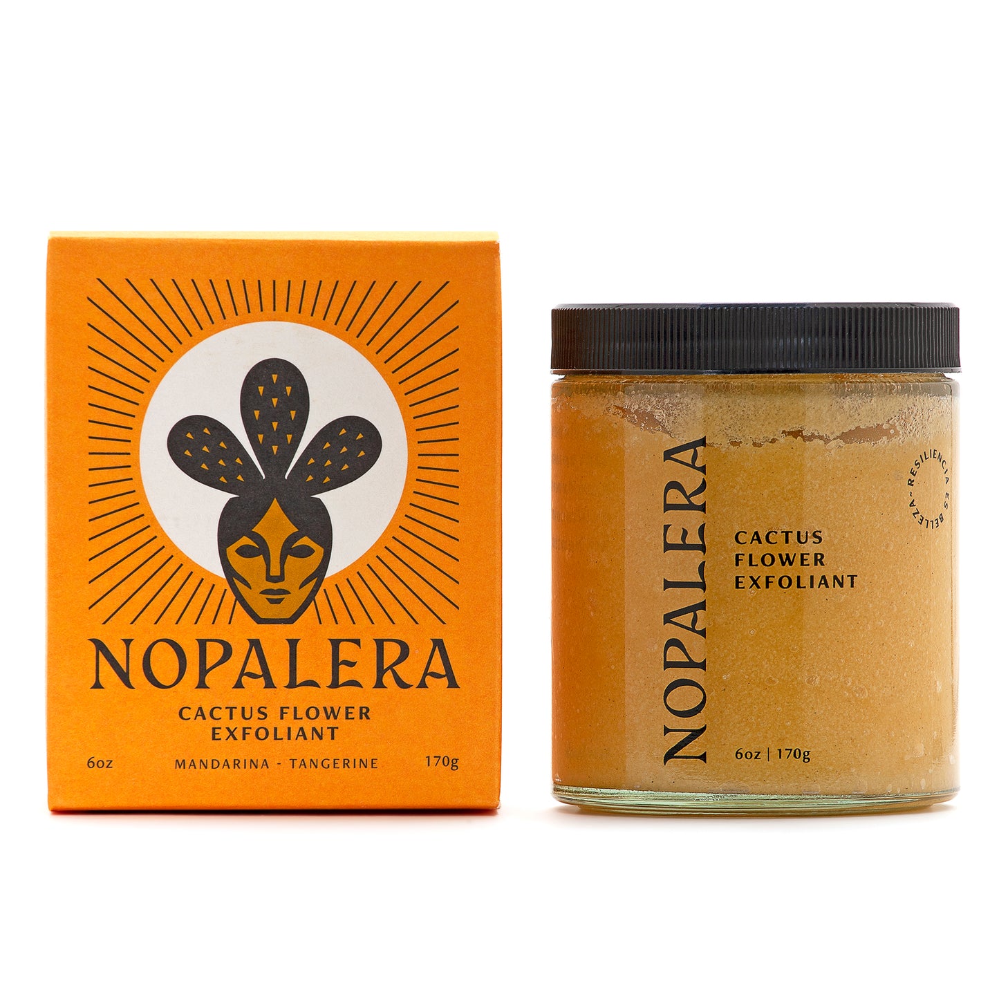 Mandarina Cactus Flower Exfoliant x Nopalera