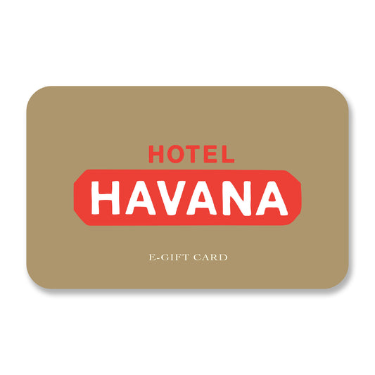 Hotel Havana Gift Card