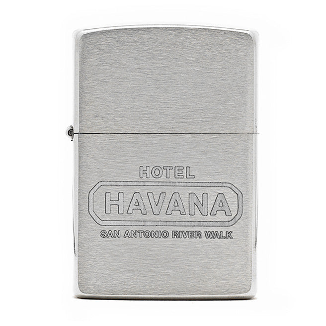 Hotel Havana Silver Zippo